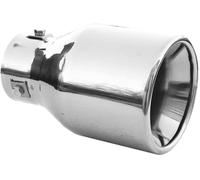 Auspuffblende Endrohr Edelstahl Universal Rund Chrom Für BMW E30 E32 E34 E36 E46