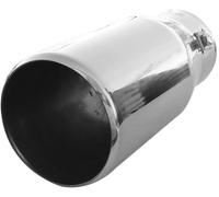 Auspuffblende Endrohr Edelstahl Universal Rund Chrom Für BMW E30 E32 E34 E36 E46