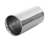 Auspuffblende Endrohr Endstuck Auspuff Blende Schalldampf Sportauspuff Universell Schalldampf Sport Tuning Optik Edelstahl Rund von 42mm bis 60mm