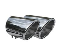 Auspuffblende Endrohr für BMW 3er E46 1998-2007 Edelstahl Chrom 2tlg