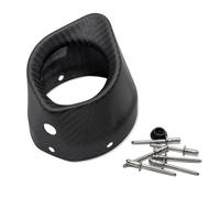 Auspuffblende Ersatzteil Set LeoVince Kappe Auspuffanlage Endschalldämpfer, Carbon