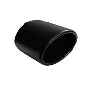 Auspuffblende für 1er BMW E81 E82 E87 E88 120i 120d schwarz Endrohr Edelstahl