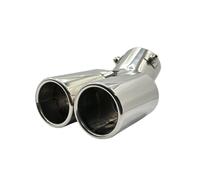 Auspuffblende für Citroen C1 2x60mm Doppelrohr Endrohr Sportauspuff Optik rund