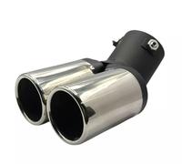 Auspuffblende für Citroen C1 2x60mm Doppelrohr Endrohr in Sportauspuff Optik