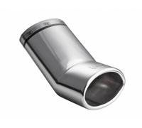 Auspuffblende für VW Polo 9N 2001-2005 Sportauspuff Endrohr Blende oval