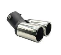 Auspuffblende für VW Polo Endrohr Blende Doppelrohr Sportauspuff Optik ab 2017