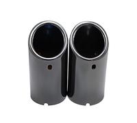 Auspuffblenden Für BMW Serie 3 Für E30 Für E36 Für E46 Für E90 Für E91 Für E92 Für E93 Für F30 Für F31 Für F34 Für G20 Für F35 Für M3 Auspuffrohr Auspuffrohr (Farbe : Bevel Black)