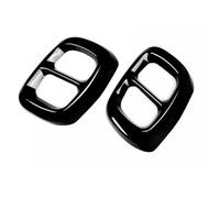 Auspuffblenden Für Mercedes Für Benz Für GLA X156 2WD 2016 2017 2018 2019 Auto Schwanz Schalldämpfer Auspuffrohr Ausgang Rahmen Abdeckung Teile Auspuffendrohr (Color : Schwarz)