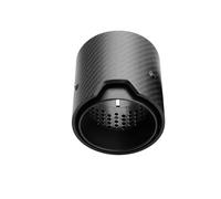 Auspuffendrohr 1PCS Carbon Auspuffblende für BMW M2 F87 M3 F80 M4 F82 M5 F10 M6 F12 M135i M235i M140i M240i M335i M340i M435i(Black Matte in67mm)