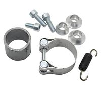 Auspuffhalterung Ersatzteil Set LeoVince Haltesatz Auspuffanlage für Vespa GTS 300 Bj. 2019