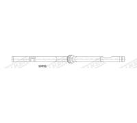 WALKER 10991 Abgasrohr