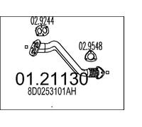 MTS 01.21130 Abgasrohr