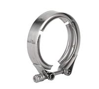 auspuffschelle car exhaust clamp- V Band Turbo Downpipe Auspuffschelle 2,5 Zoll 63 Mm Auto Auto V Band Turbo Downpipe Auspuffschelle M6 Schraube klemmschelle auspuff