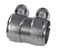 Auspuffschelle Vorne UND Hinten von Ernst Ø 55 mm (223416) Rohrverbinder Abgasanlage Bandschelle, Bandschelle, Bügelschelle, Doppelschelle, Schelle, Klemmschelle, Schweißhülse