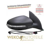 Außenspiegel Spiegel mit LED Blinker elektrisch heizbar links für VW Golf 6 08-