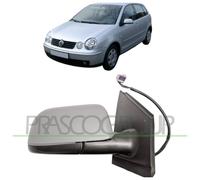 Außenspiegel rechts für VW Polo 9N 2001-2005 Seitenspiegel el. Verst grundiert