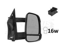 VAN WEZEL Außenspiegel * HAGUS rechts schwarz für PEUGEOT CITROËN/PEUGEOT FIAT CITROËN 815477 735517039 735480885 1651812