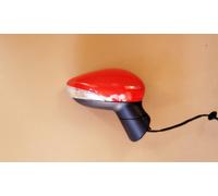 AUßENSPIEGEL Spiegel RECHT elektrisch Für FORD FIESTA JA8 2008 - 13 ROT klappbar
