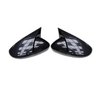 Außenspiegelkappe Für VW Für Golf 6 MK6 Für GTI Für GTD 2009 2010 2011 2012 2013 2x Außenspiegelkappen In Carbon-Optik Spiegelkappen(Carbon pattern)