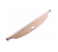 Ausziehbar Kofferraumabdeckung Rollo Für Hyundai Für Santa Fe 2020-2023 Hinten Trunk Cargo Abdeckung Schild Schatten Vorhang Partition(Beige)
