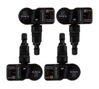 Autec Alpha.Sens RDKS Sensor 4-661180B schwarz, 4x RDKS Sensoren, BMW 1er 3er 4er 5er 6er 7er 8er X3 X4 X5 X6 X7 Z4, NXP-Chip, 433 Mhz
