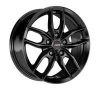 Autec Bavaris Schwarz Alufelge 17 Zoll ET52 5x112 ML66,6