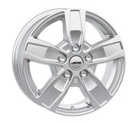 Alufelge AUTEC QUANTRO (Q) Einteilig Brillantsilber 7.50 x 18 ET 50.00 5x160.00 Wintertauglich