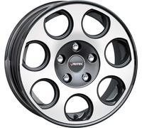 Autec Felgen Yuna GRAPP 6.0x15 ET30 4x100 für Caravan / Anhänger (Trailer) Carav