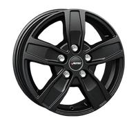Autec Quantro Schwarz Matt Alufelge 16 Zoll ET56 6x139,7 ML92,4