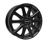 Autec Skandic Schwarz Matt Lackiert Alufelge 17 Zoll ET40 5x112 ML57,1