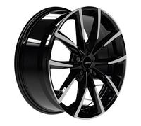 AUTEC TYP AS - ASTANA schwarz poliert 9.0Jx19 5x108 ET37