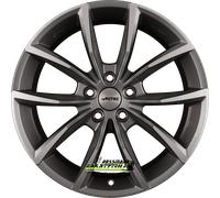 Autec Astana Titansilber Poliert Alufelge 19 Zoll ET48 5x120 ML65,1
