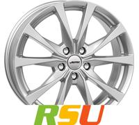 Autec Typ BX - Brixen brillantsilber 6.5x16" ET40 LK5 100 ML 57.1 Alufelgen 1...