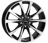 AUTEC TYP BX - BRIXEN schwarz poliert 6.5Jx16 5x114.3 ET50