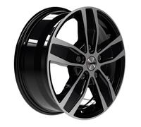 AUTEC TYP Q - QUANTRO 5L schwarz poliert 7.0Jx17 5x112 ET51