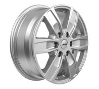 AUTEC TYP Q - QUANTRO 6L brillantsilber 7.0Jx17 6x120 ET45