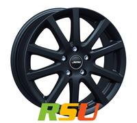 Autec Typ SE - Skandic ECE schwarz matt 6.5x16" ET43 LK5 112 ML 57.1 Alufelge...