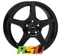 Autec Typ VL - Valea schwarz 7x17" ET44 LK5 112 ML 66.5 Alufelgen 17 Zoll