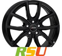 Autec Typ VN - Vidron schwarz 6x15" ET46 LK5 114.3 ML 67.1 Alufelgen 15 Zoll