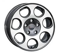 Autec Wheels Alufelge Typ Y - Yuna - graphit poliert 6.0Jx15 5x112 ET30