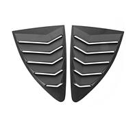 AUTO 2pcs Rear Side Window Louvers Spoiler Cover Blinds Panel Replacement For 86