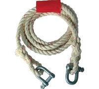 Auto-Abschleppseil 2500kg Sisal Schäkel/Schäkel L.400cm Ø16mm