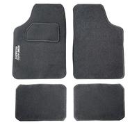 Auto Accessori Lupex Auto-Fußmatten-Set, kompatibel mit Berlingo, Fußmattenset personalisiert mit gesticktem Autonamen, Teppichmaterial, mit Fallschutz, Komplettset für Vorder- und Rückseite