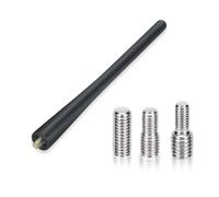 Auto Antenne 16cm Kurz Radio Dachantenne Universal Stabantenne Ersatz mit Starken FM/AM/DAB Empfang + M4, M5, M6 Gewinde - INION