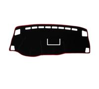 Auto Armaturenbrett Abdeckung Dash Matte Für Suzuki Für Liana 2011 2012 2013 Mit Uhr Teppich Board Sonnenschutz(Rosso,LHD)