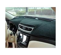 Auto Armaturenbrett Abdeckung Dash Matte Teppich Board Sonnenschutz Für Suzuki Für Liana 2011-2013 Mit Uhr(Black,LHD)