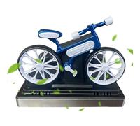 Auto-Armaturenbrett-Duft, Auto-Armaturenbrett-Lufterfrischer,Auto-Lufterfrischer Solar rotierend | Cycle Design Kreative Parfümdekoration, rotierender Diffusor, langanhaltender Lufterfrischer für den