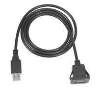 Auto Armaturenbrett Unterputz USB Stecker auf Buchse VerläNgerungskabel 1M T6Q8