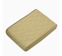 Auto Armlehne Kissen für Dacia Logan I 2004 2005 2006 2007 2008, Leder Center Console Armlehnen Polster, Auto Innenraum Zubehör,Beige