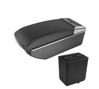 Auto Armlehne Mittelkonsole Erhöhung Doppelschicht Aufbewahrungsbox Für Peugeot Für Partner Für Tepee Autoteile(B2 straight black line)